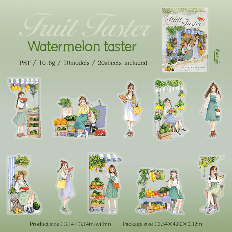 20pcs fruit sticker pack (S25081101)