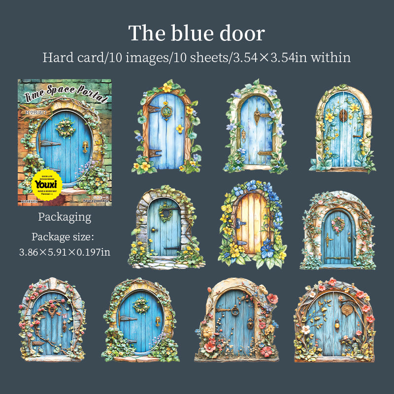 10pcs door sticky card-stock pack (S25072901)