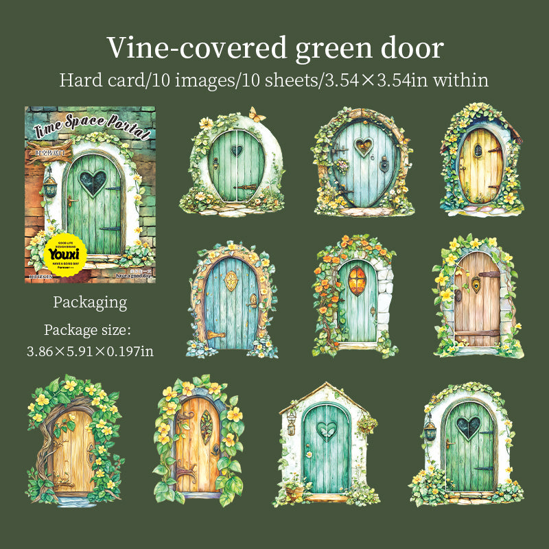 10pcs door sticky card-stock pack (S25072901)