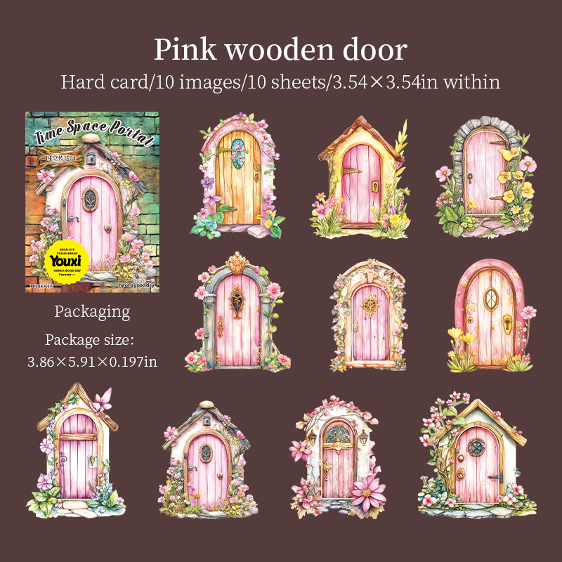 10pcs door sticky card-stock pack (S25072901)