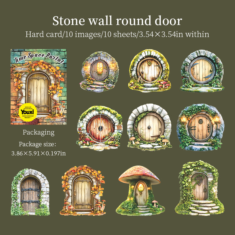 10pcs door sticky card-stock pack (S25072901)