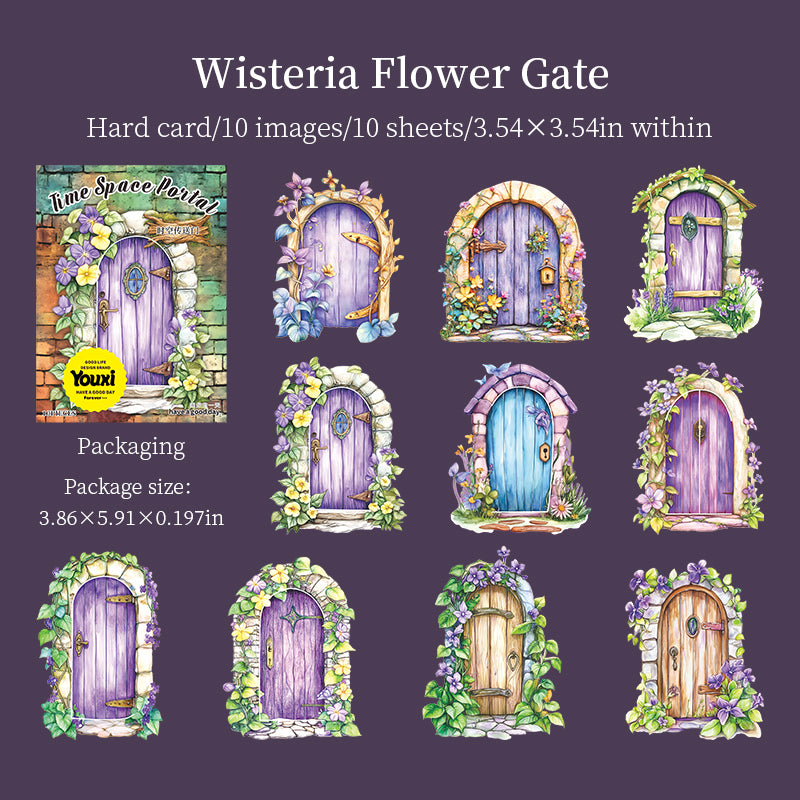 10pcs door sticky card-stock pack (S25072901)