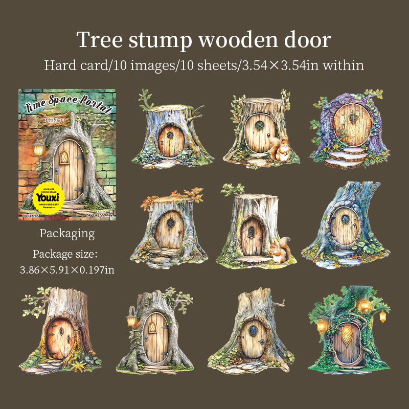 10pcs door sticky card-stock pack (S25072901)