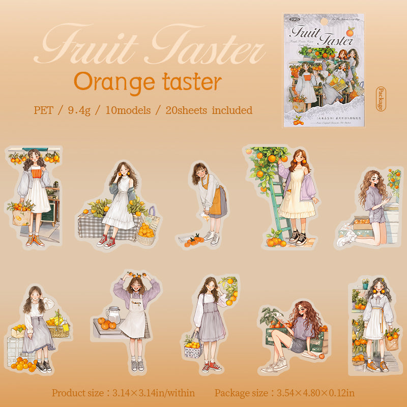 20pcs fruit sticker pack (S25081101)