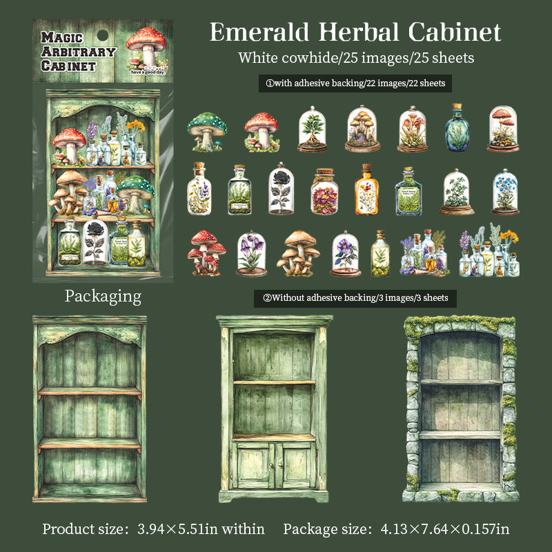 25pcs magic cabinet sticker pack (S25082704)