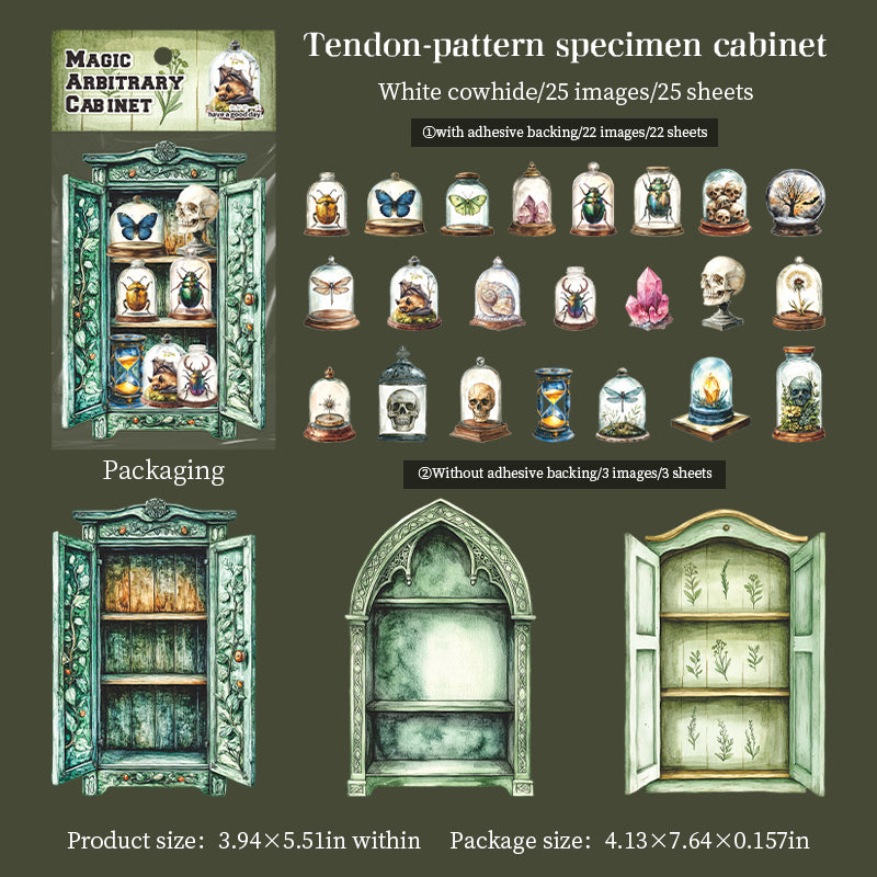 25pcs magic cabinet sticker pack (S25082704)
