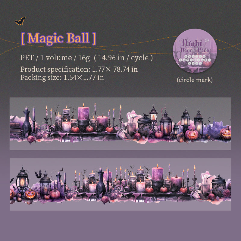 1 roll Halloween PET-tape (T25072006)