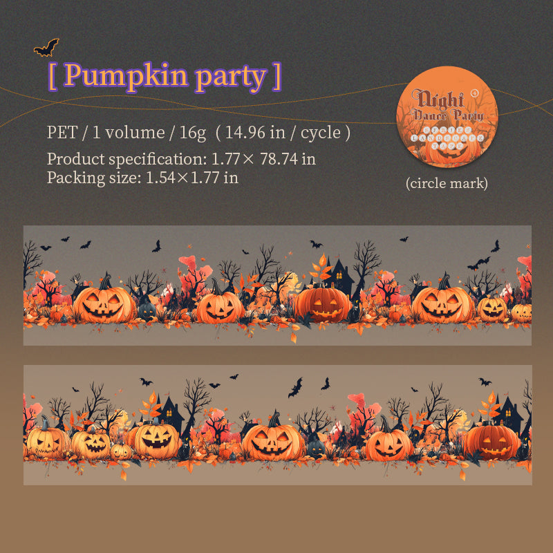 1 roll Halloween PET-tape (T25072006)