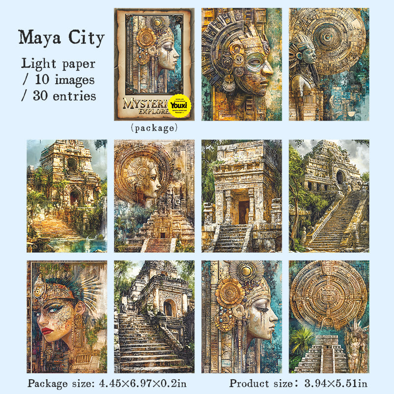 30pcs explorer paper pack (P25080606)