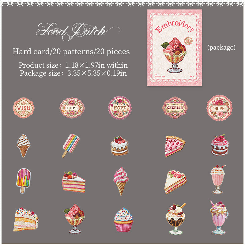 20pcs nature sticky card sticker pack (S25081206)