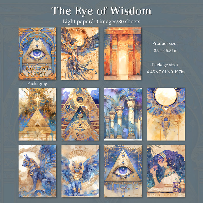 30pcs egypt paper pack (P25090408)