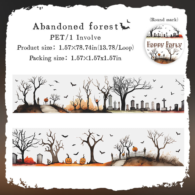 1 roll Halloween PET-tape (T25081909)