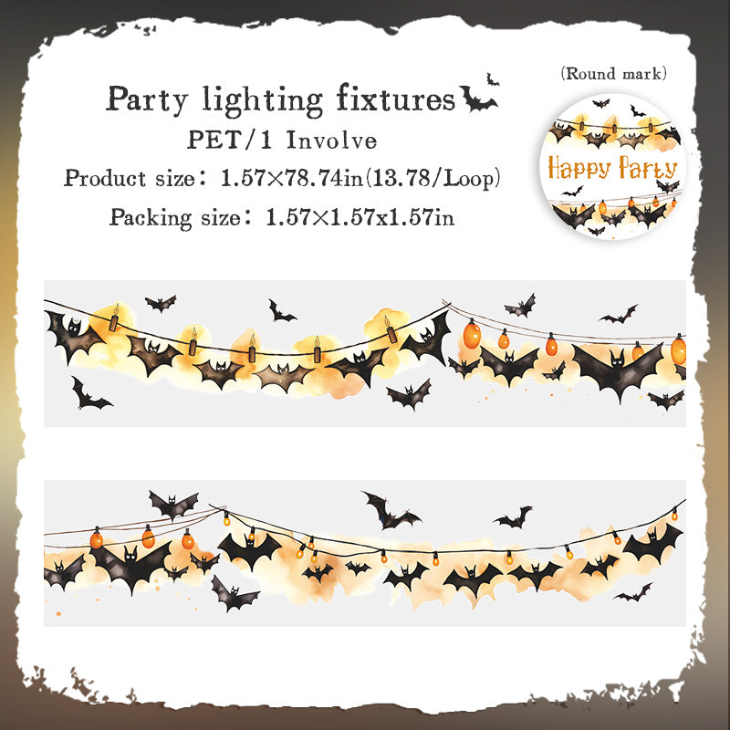 1 roll Halloween PET-tape (T25081909)
