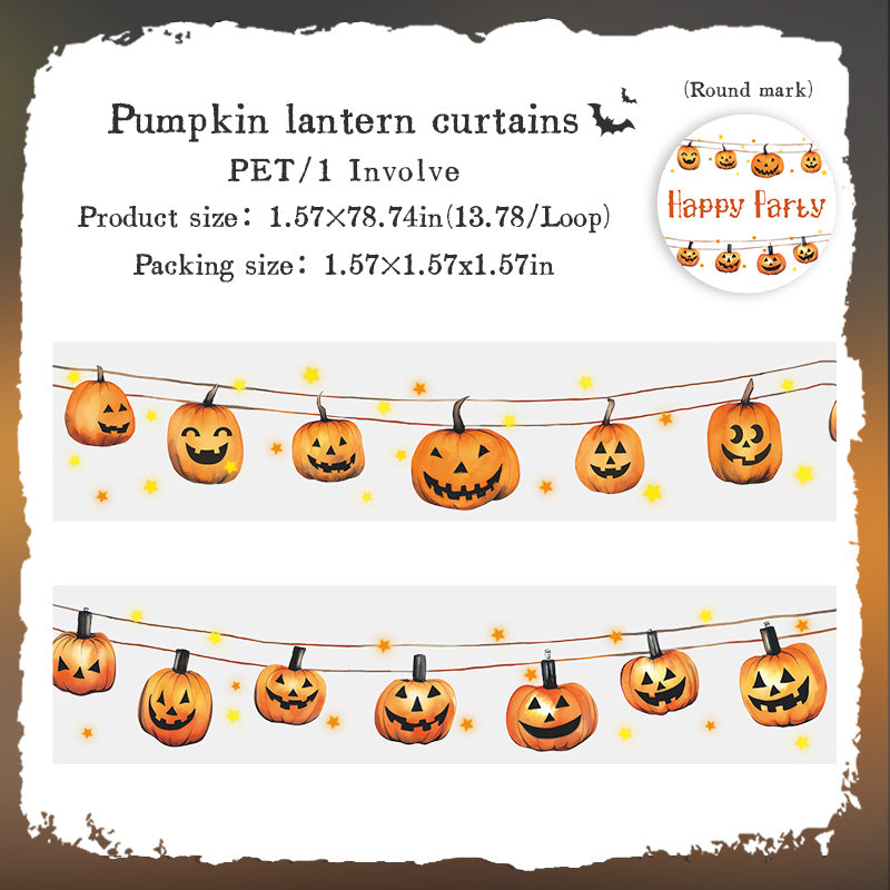 1 roll Halloween PET-tape (T25081909)