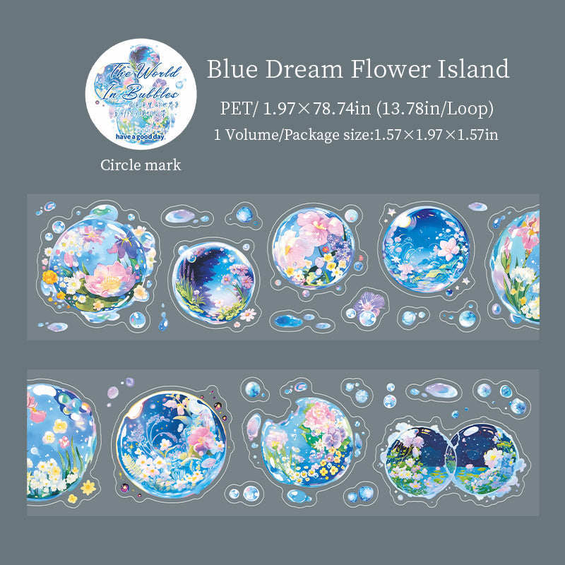 1 roll world in bubble pre-cut PET tape (T25111201)