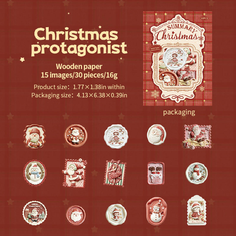 Christmas sticker pack 30pcs(S26091501)
