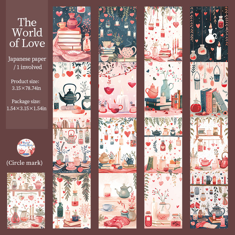 1 roll painting realm washi-tape (T25091701)