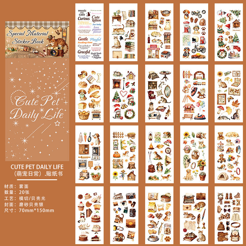 20sheets coffee time sticker pack (S26040801)