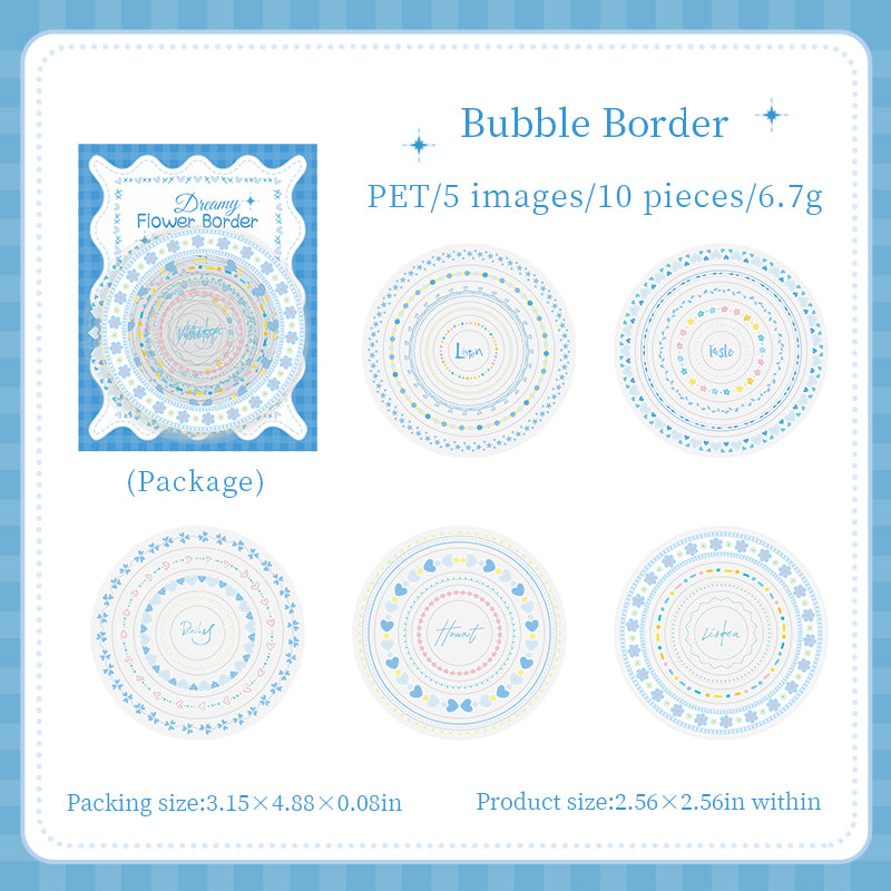 10pcs frame sticker pack(S26042801)