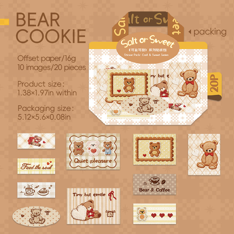 20pcs cute sticker pack(S26050701)