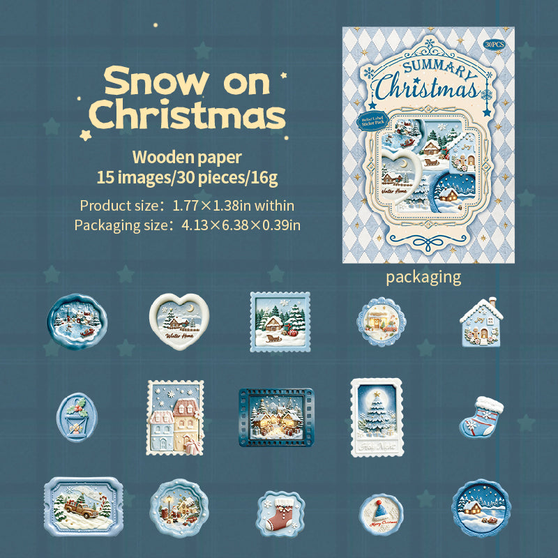 Christmas sticker pack 30pcs(S26091501)