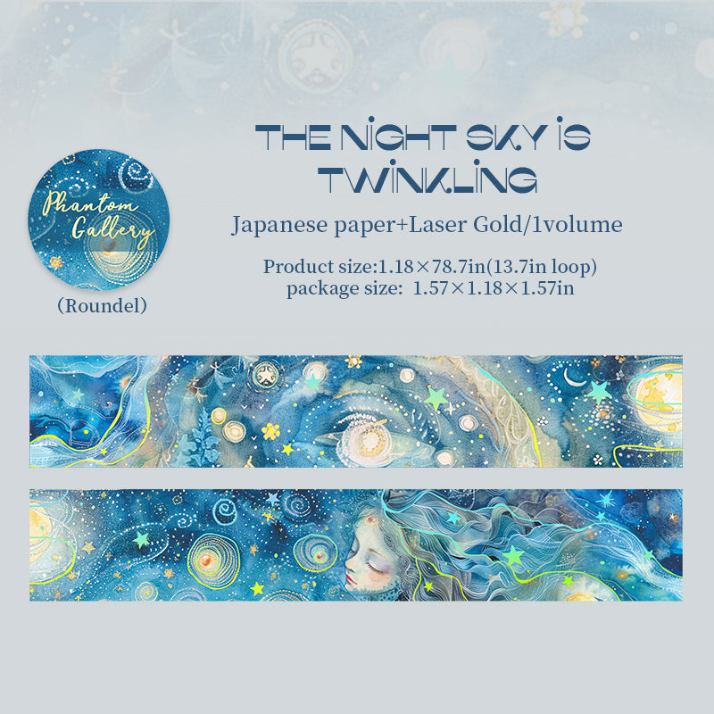 1 roll fantasy washi-tape (T26041501)