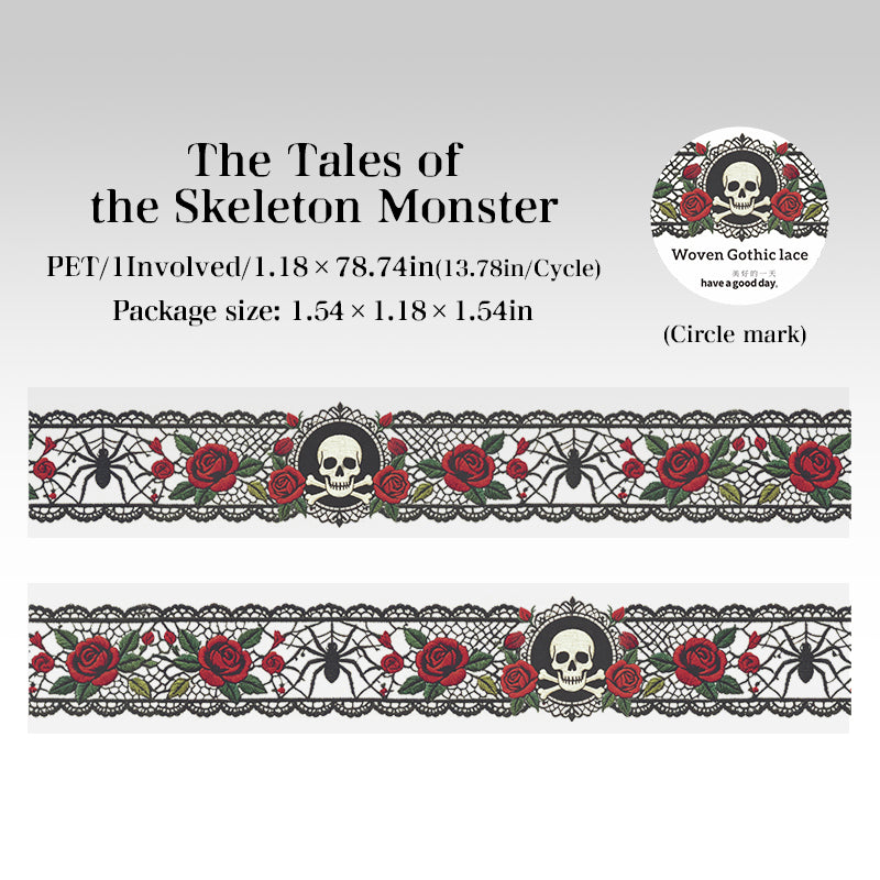 1 roll gothic PET-tape(T26061601)