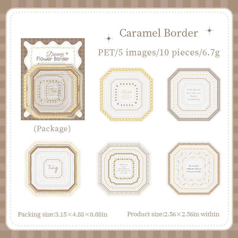 10pcs frame sticker pack(S26042801)
