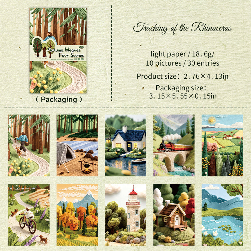 30pcs scenes paper pack(P26071110)