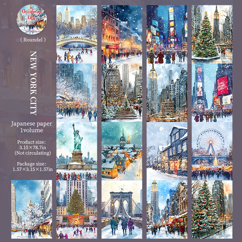 1 roll Christmas wide washi-tape (T250819010)