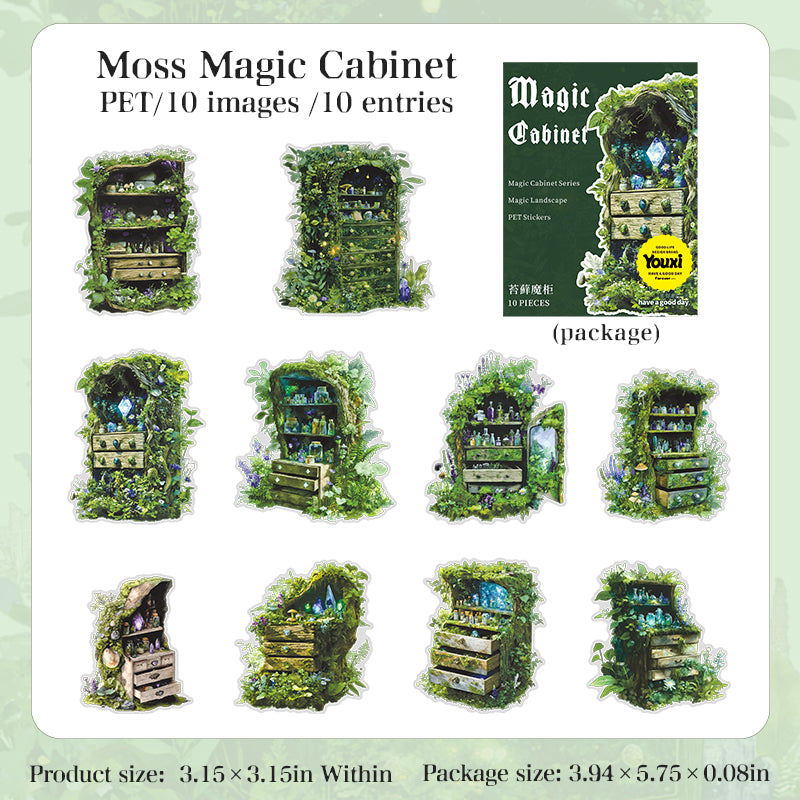 10pcs magic cabinet sticker pack (S25061006)