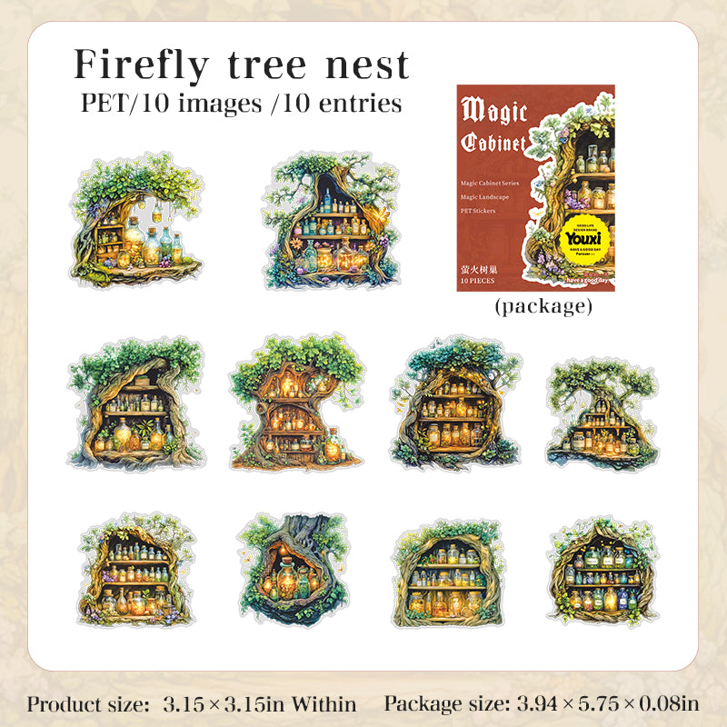 10pcs magic cabinet sticker pack (S25061006)