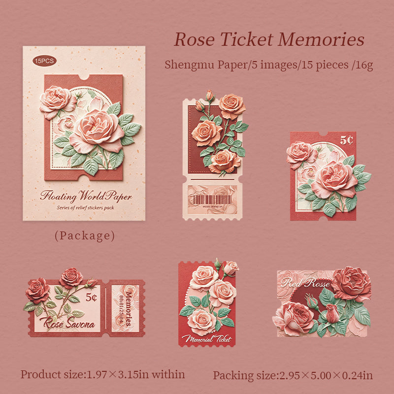15pcs sticker pack(S26071911)