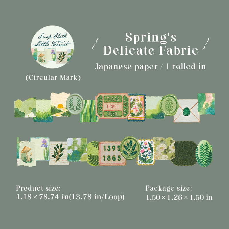 1 roll flower washi-tape(T26051411)