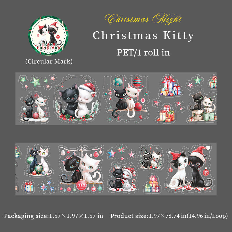 1 roll Christmas PET-tape(T25081911)