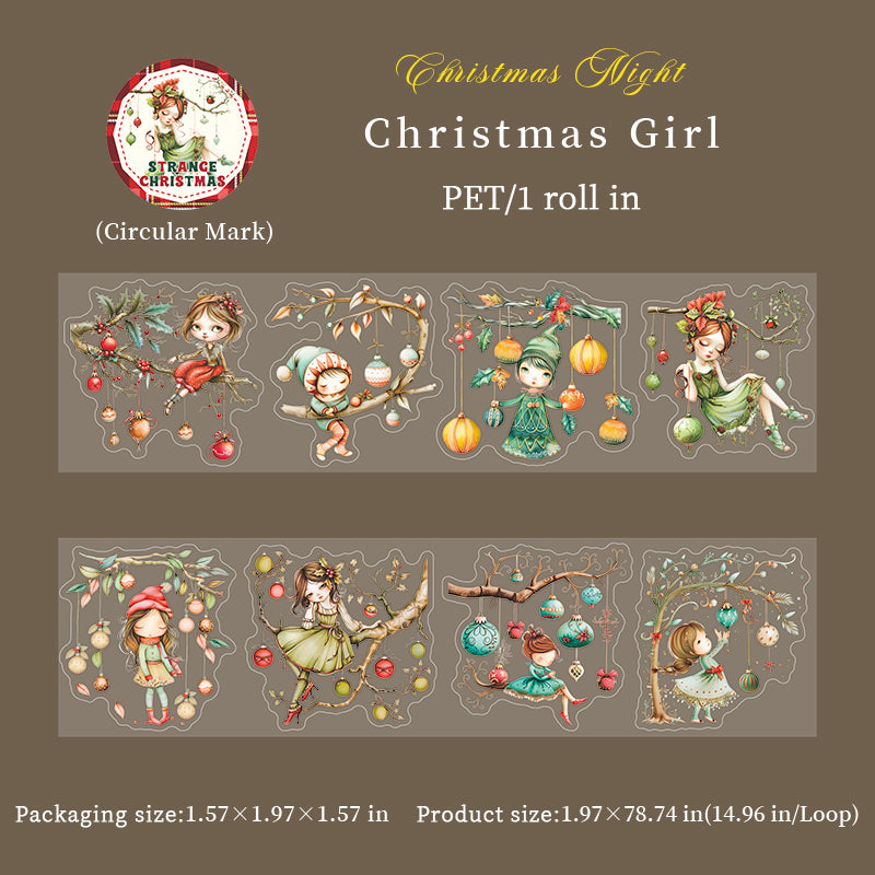 1 roll Christmas PET-tape(T25081911)
