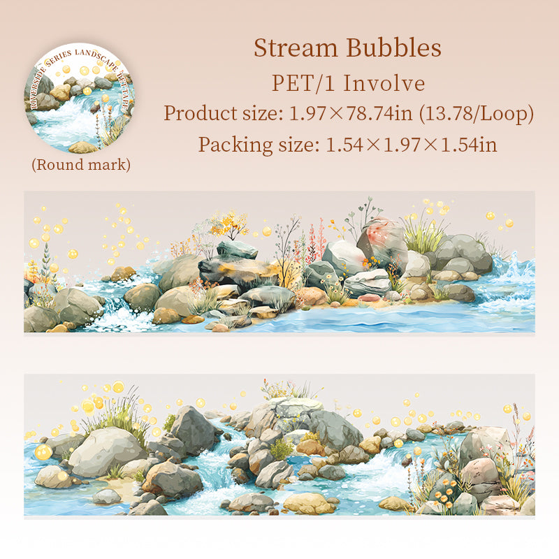 1 roll river PET-tape (T25092511)