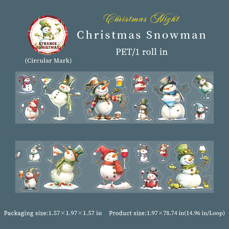 1 roll Christmas PET-tape(T25081911)