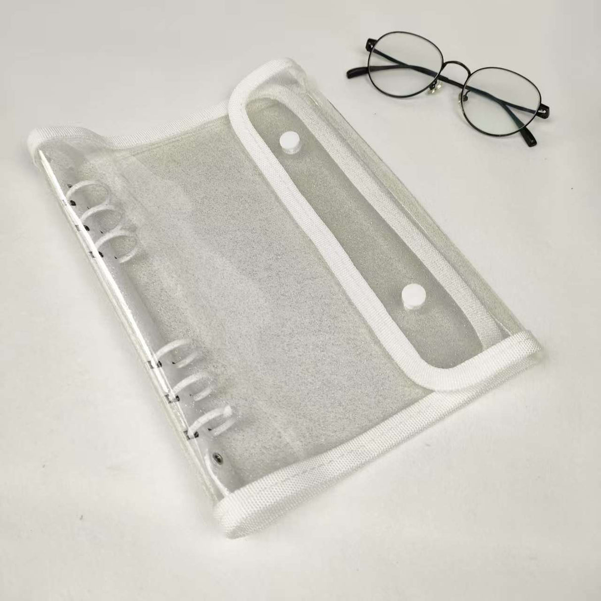 A5 Glitter clear binder not contain insert pages(C25112413)