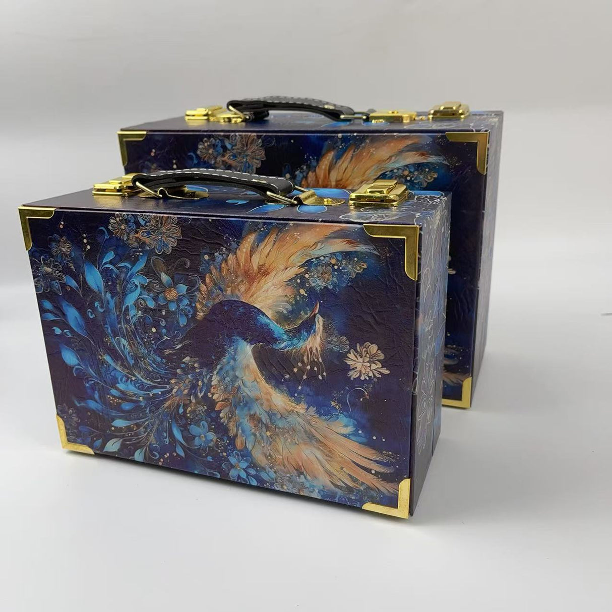 Phoenix wooden box(ML121605)