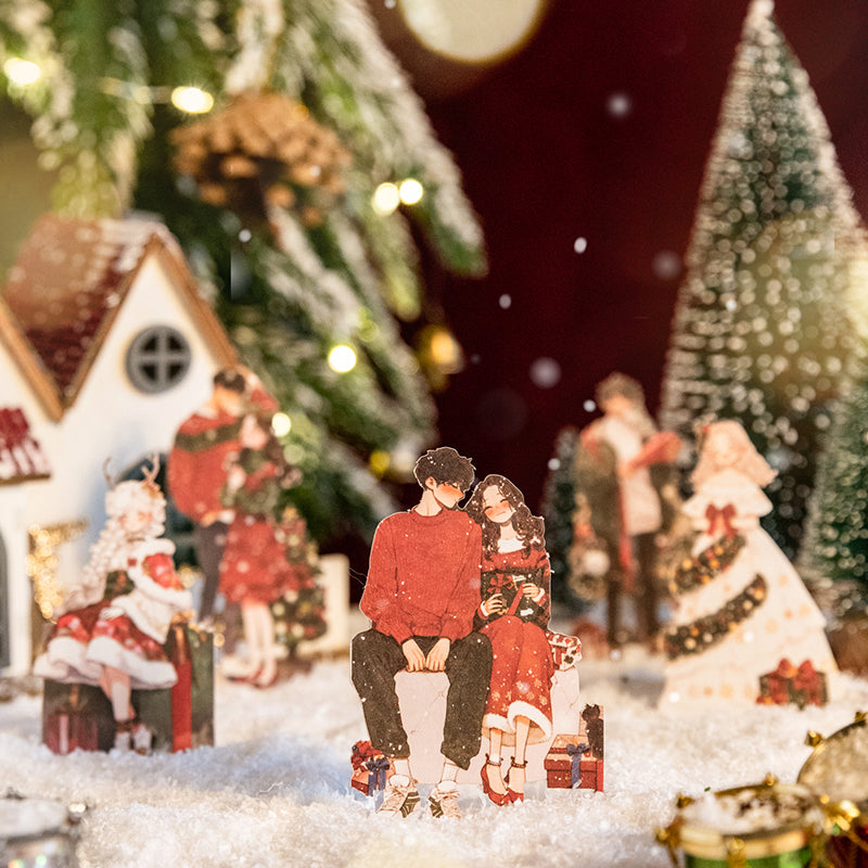 30pcs Christmas boys and girls sticker pack (S25072005)