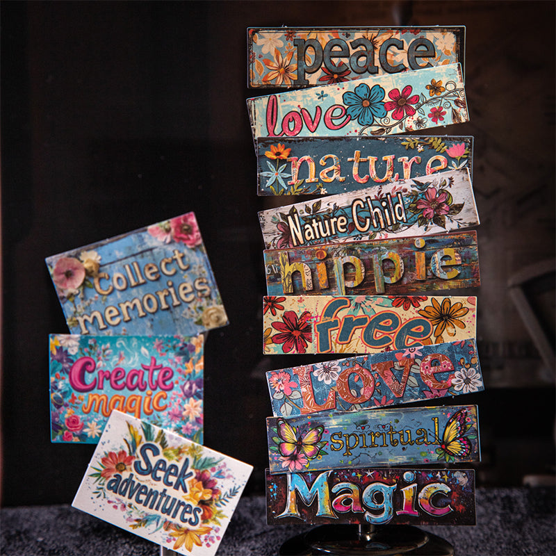 100pcs words sticker pack (S25081203)