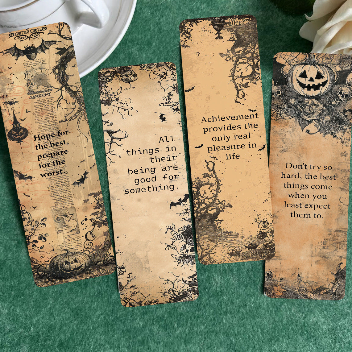30pcs halloween bookmark card pack(P26061810)