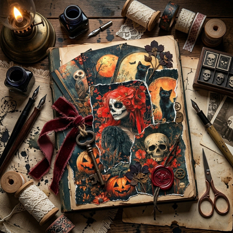 16pcs dark gothic paper pack(P26053007)