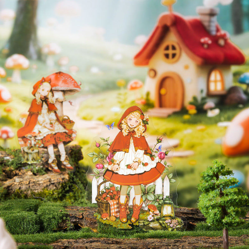 10pcs fairy tale adventure PET-sticker pack (S25072801)