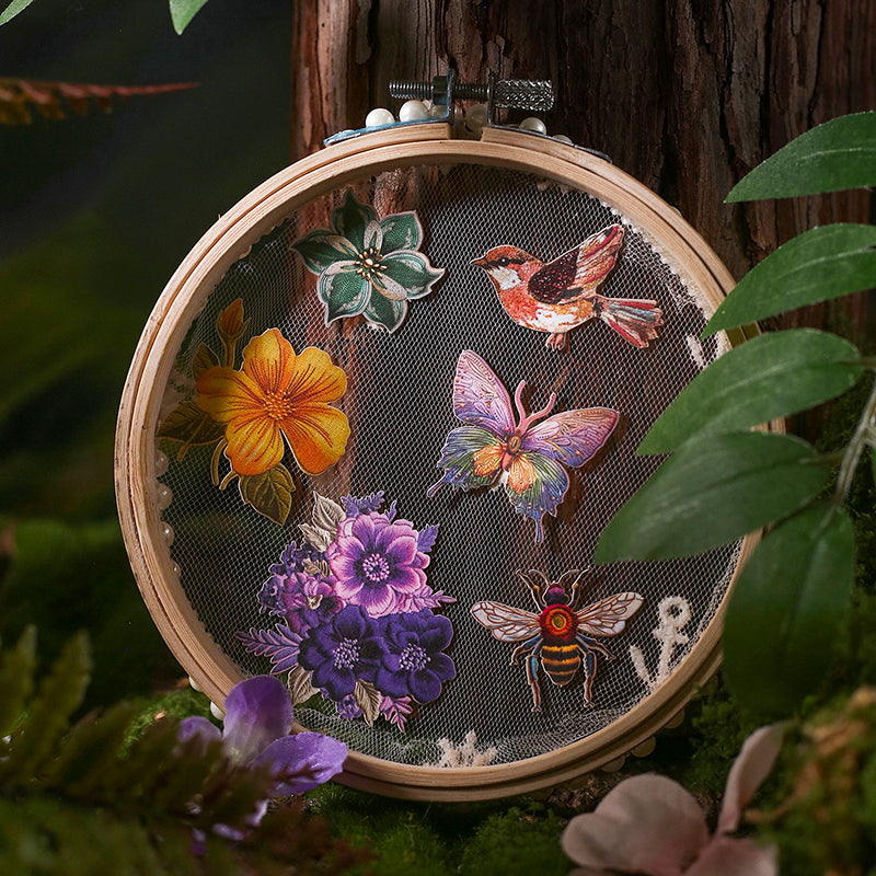 20pcs nature sticky card sticker pack (S25081206)