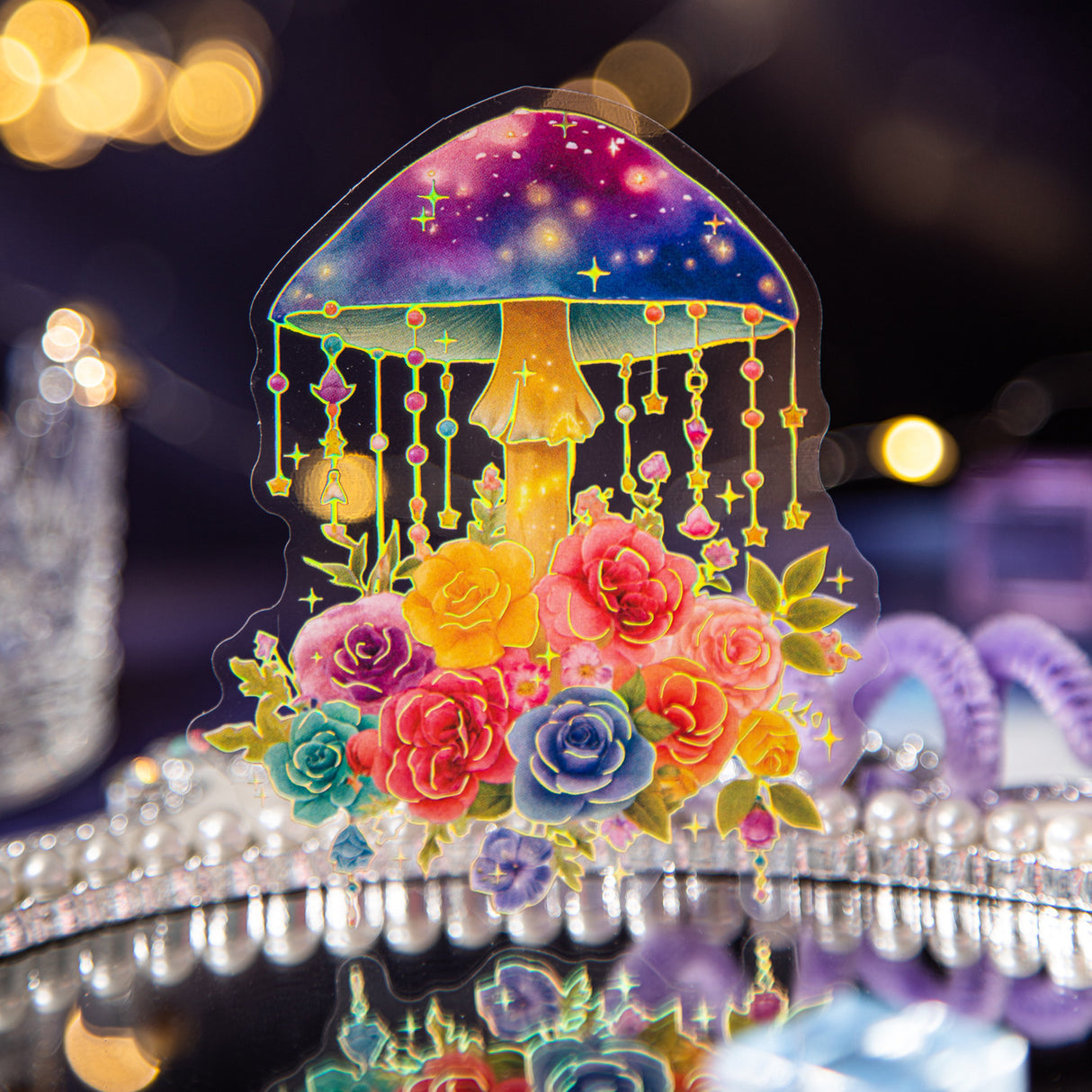 10pcs watercolor fantasy world sticker pack (S25071004)