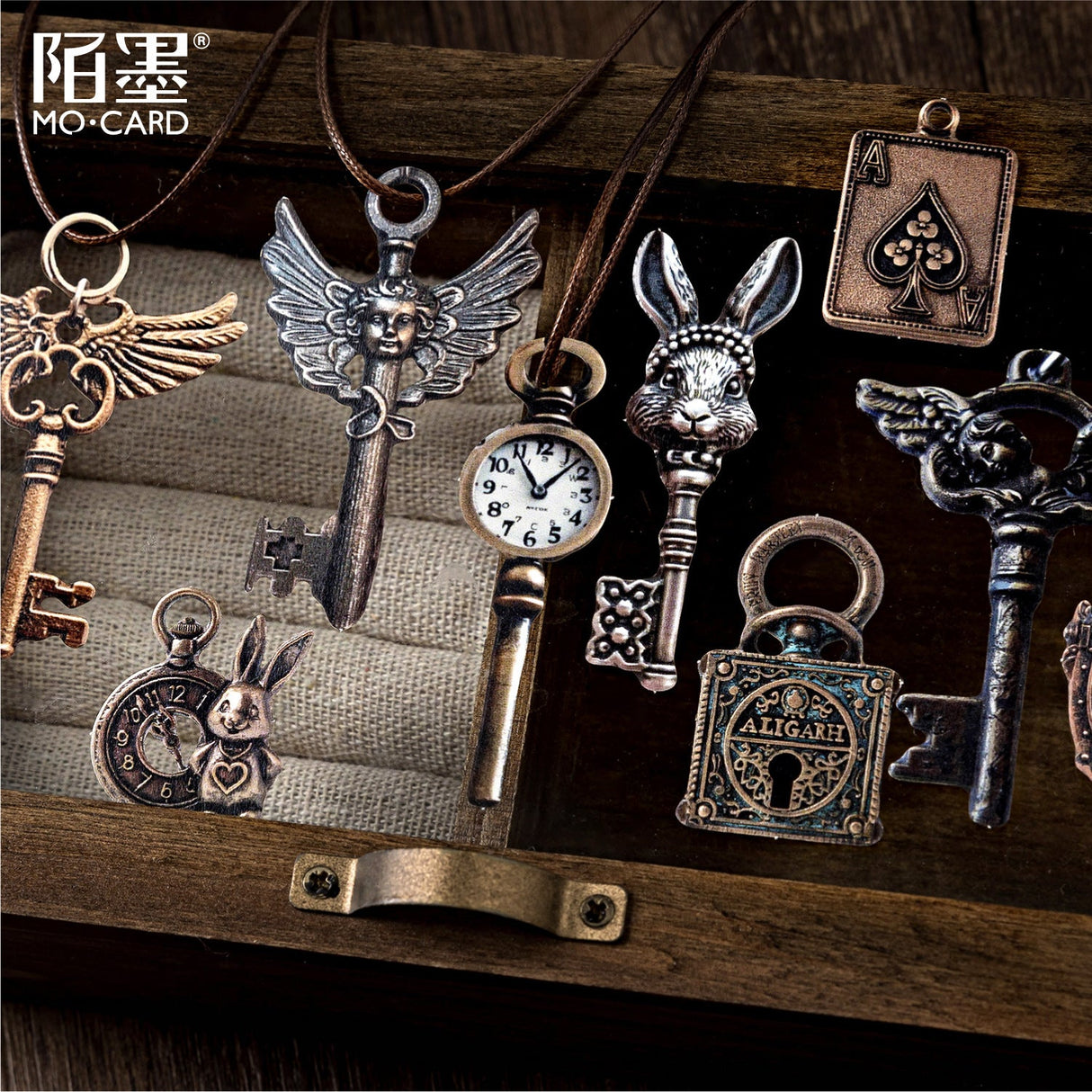 25pcs vintage keys sticker pack (S25112707)