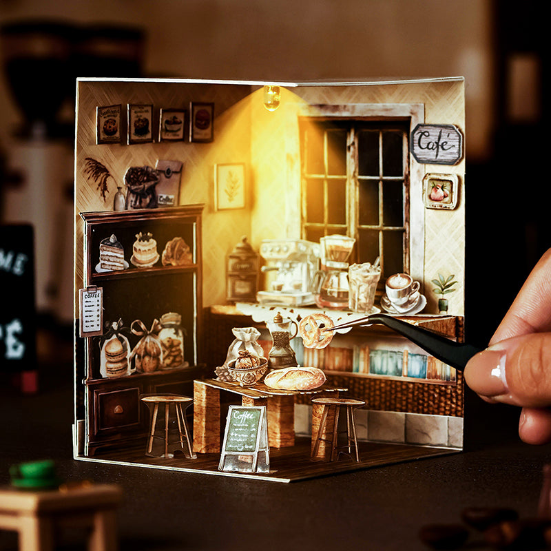 50pcs coffee mini-sticker tin box (S25082507)