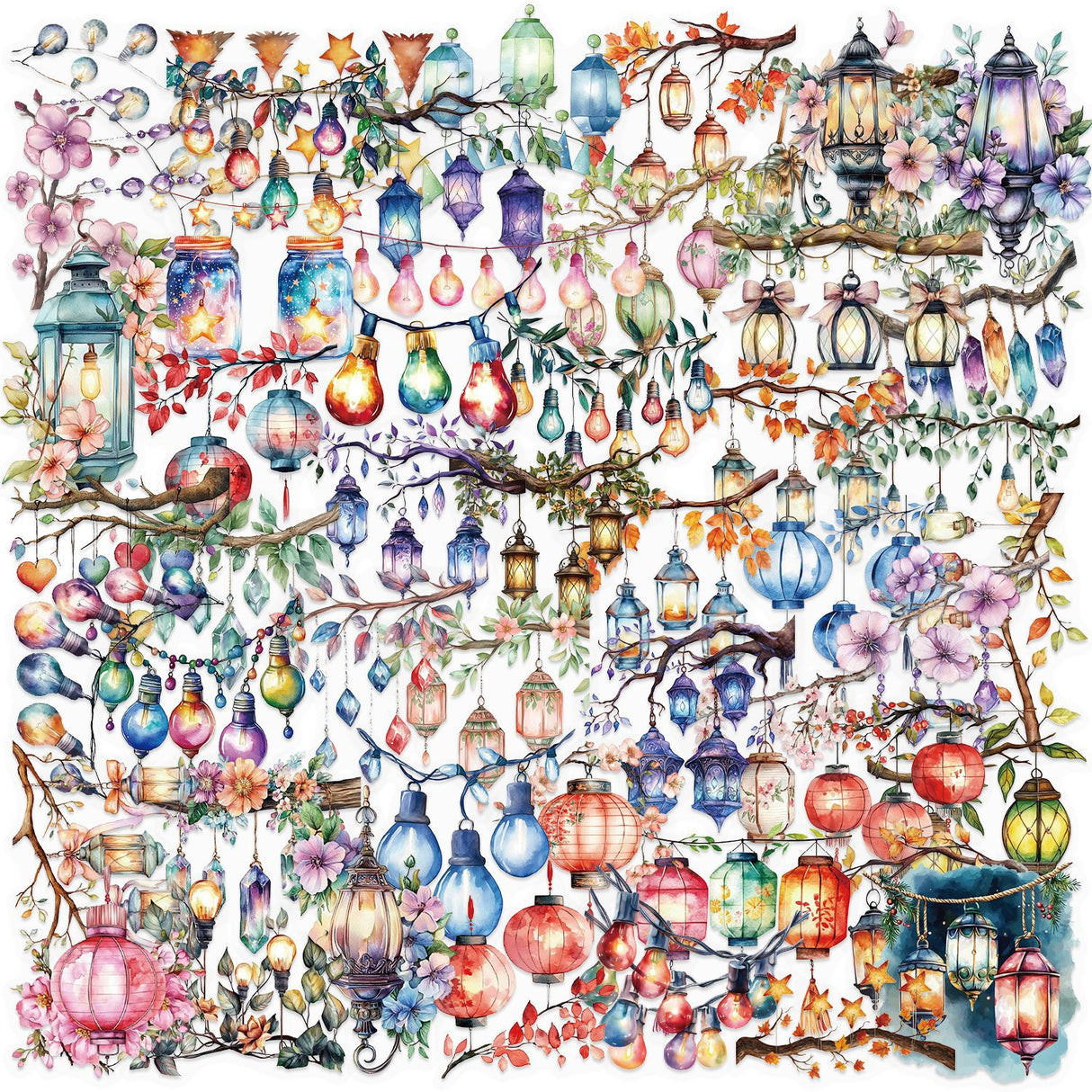 50pcs light sticker pack(S26061808)